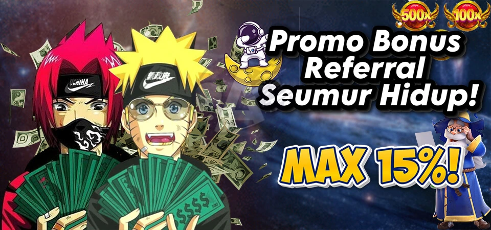 Promo Bonus Referral Seumur Hidup